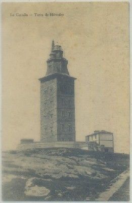 POSTAL ANTIGUA DE CORUÑA. TORRE DE HERCULES