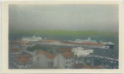 POSTAL DE PONTEVEDRA. VIGO. EL PUERTO
