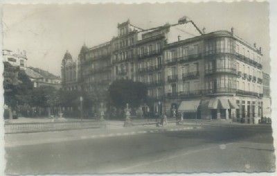 POSTAL DE ORENSE. JARDINES DE CONCEPCION ARENAL
