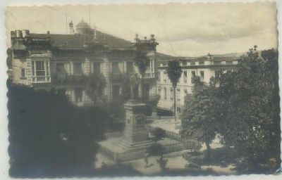 POSTAL DE ORENSE. JARDINES DEL PADRE FEIJO