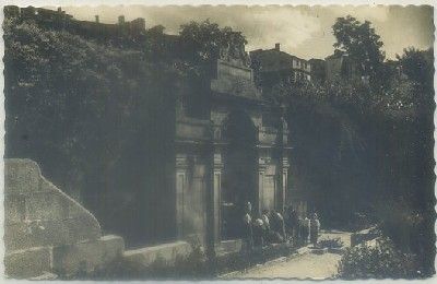 POSTAL DE ORENSE. FUENTE DE LAS BURGAS