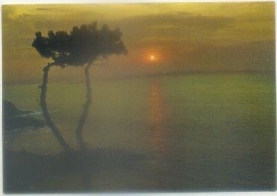 POSTAL DE GALICIA. ATARDECER. Nº 2924