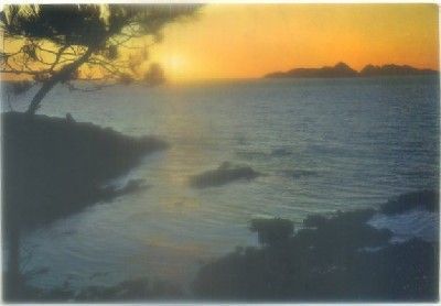 POSTAL DE GALICIA. PUESTA DEL SOL. Nº 2914