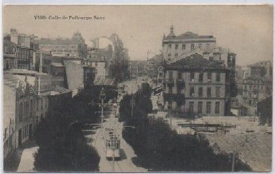 POSTAL ANTIGUA DE VIGO: CALLE DE POLICARPIO SANZ