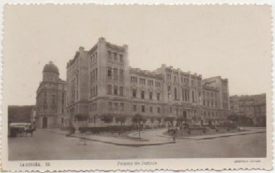 POSTAL DE LA CORUÑA. PALACIO DE JUSTICIA