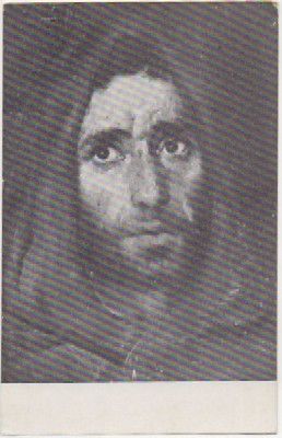 POSTAL DE LA CORUÑA. OVIDIO MURGUIA DE CASTRO. CABEZA DE MONJE