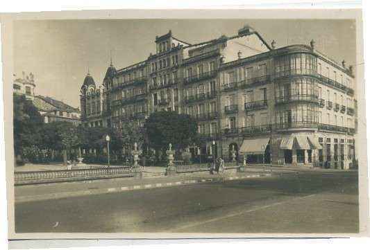 POSTAL ANTIGUA DE GALICIA. ORENSE. Nº76 JARDINES DE CONCEPCION ARENAL