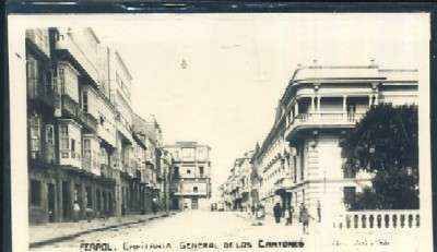 POSTAL DE FERROL - CAPITANIA GENERAL DE LOS CANTONES