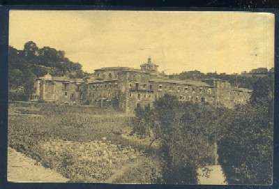 POSTAL ANTIGUA DE GALICIA - LUGO - ABADIA DE SAMOS, OESTE
