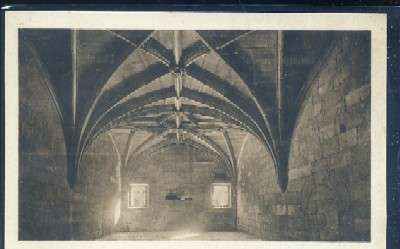 POSTAL ANTIGUA DE GALICIA - OURENSE - MONASTERIO DE OSERA Nº 17 SALA CAPITULAR DE SEGUNDA CATEGORIA
