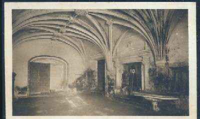 POSTAL ANTIGUA DE GALICIA - OURENSE - MONASTERIO DE OSERA Nº 13 ANTIGUA SACRISTIA ( SIGLO XVI )