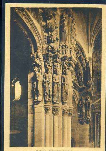 POSTAL ANTIGUA DE GALICIA - OURENSE Nº 33 CATEDRAL PORTICO DE LA GLORIA