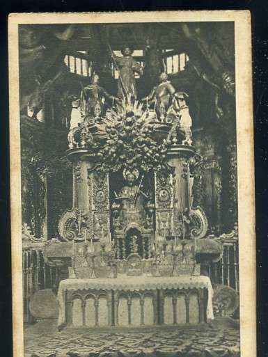 POSTAL ANTIGUA DE SANTIAGO DE COMPOSTELA. CATEDRAL ALTAR MAYOR