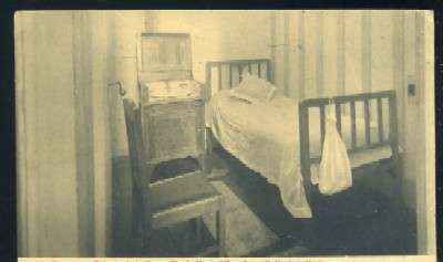 POSTAL ANTIGUA DE SANTIAGO Nº 28 COLEGIO DE LA COMPAÑÍA DE MARIA ENSEÑANZA UN DORMITORIO