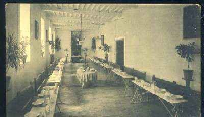 POSTAL ANTIGUA DE SANTIAGO Nº 27 COLEGIO DE LA COMPAÑÍA DE MARIA ENSEÑANZA COMEDOR