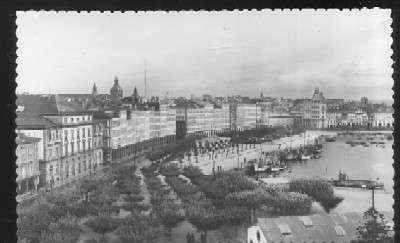POSTAL DE LA CORUÑA Nº 40 AVENIDA DE LA MARINA
