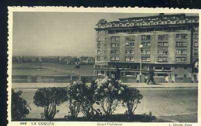 POSTAL DE LA CORUÑA Nº 382 HOTEL FINISTERRE