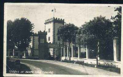 POSTAL DE LA CORUÑA - TORRES DE SANTA CRUZ