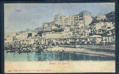 POSTAL ANTIGUA DE VIGO - RIVERA DEL BERBES