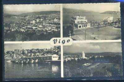 POSTAL DE VIGO Nº 102 - 4 VISTAS DE LA CIUDAD