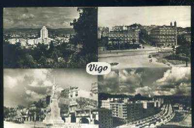 POSTAL DE VIGO Nº 522 - 4 VISTAS DE LA CIUDAD