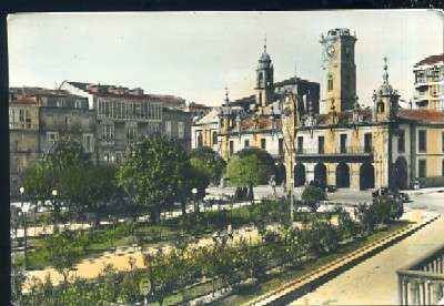 POSTAL DE LUGO Nº 1028 PLAZA DE ESPAÑA