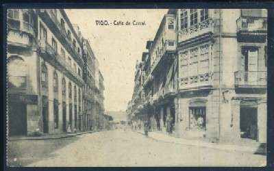 POSTAL ANTIGUA DE VIGO - CALLE DE CARRAL