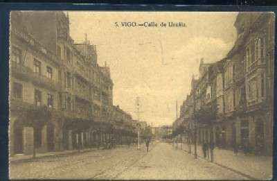 POSTAL ANTIGUA DE VIGO Nº 5 CALLE DE URZAIZ