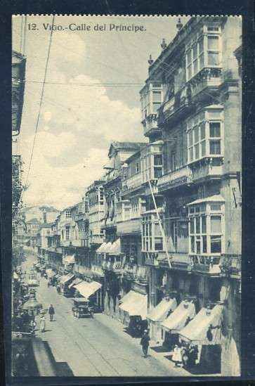 POSTAL ANTIGUA DE VIGO Nº 12 CALLE DEL PRINCIPE