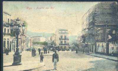 POSTAL ANTIGUA DE VIGO - PUERTA DEL SOL