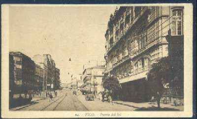 POSTAL ANTIGUA DE VIGO Nº 24 PUERTA DEL SOL