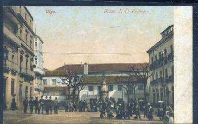 POSTAL ANTIGUA DE VIGO - PLAZA DE LA PRINCESA