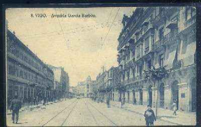 POSTAL ANTIGUA DE VIGO Nº 8 AVENIDA GARCIA BARBON