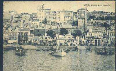 POSTAL ANTIGUA DE VIGO - RIBERA DEL BERBES