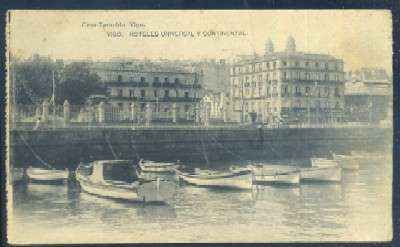POSTAL ANTIGUA DE VIGO - HOTELES UNIVERSAL Y CONTINENTAL