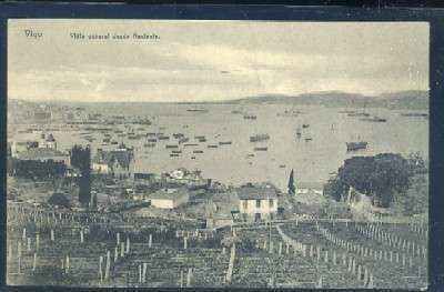 POSTAL ANTIGUA DE VIGO - VISTA GENERAL DESDE NACIENTE