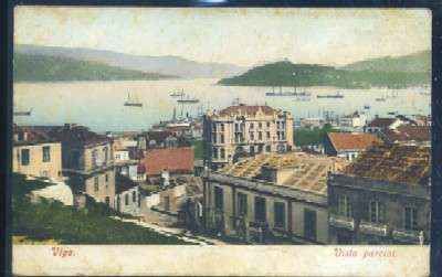 POSTAL ANTIGUA DE VIGO - VISTA PARCIAL