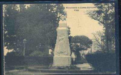 POSTAL ANTIGUA DE VIGO - MONUMENTO A CURROS ENRIQUEZ