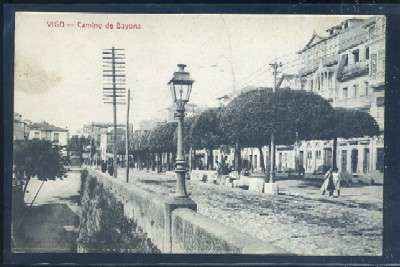 POSTAL ANTIGUA DE VIGO - CAMINO DE BAYONA