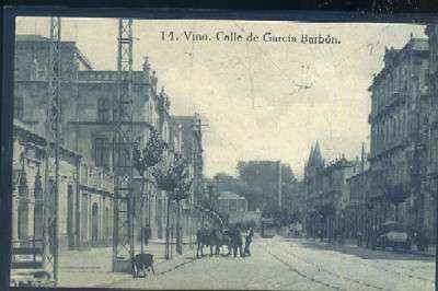 POSTAL ANTIGUA DE VIGO Nº 14 CALLE DE GARCIA BARBON