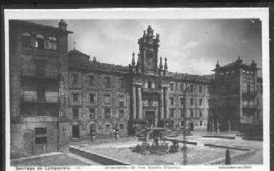 POSTAL DE SANTIAGO DE COMPOSTELA Nº 10 MONASTERIO DE SAN MARTIN PINARIO