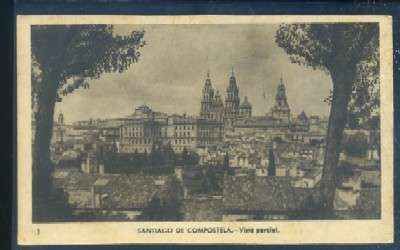 POSTAL DE SANTIAGO DE COMPOSTELA Nº 1 VISTA PARCIAL
