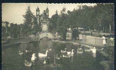 POSTAL DE SANTIAGO DE COMPOSTELA Nº 10 PASEO DE HERRADURA - ESTANQUE