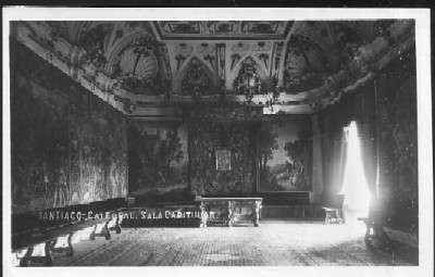 POSTAL DE SANTIAGO DE COMPOSTELA - CATEDRAL SALA CAPITULAR