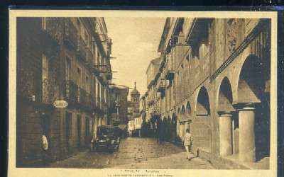 POSTAL DE SANTIAGO DE COMPOSTELA - RUA NUEVA