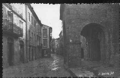 POSTAL DE SANTIAGO DE COMPOSTELA Nº 24 RUA NUEVA