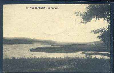 POSTAL ANTIGUA DE PONTEVEDRA - LA PUNTADA Nº 16