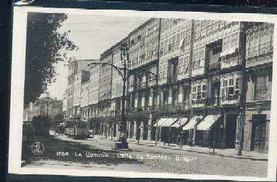 POSTAL ANTIGUA DE LA CORUÑA - CALLE DE SANCHEZ BREGUA Nº 1706