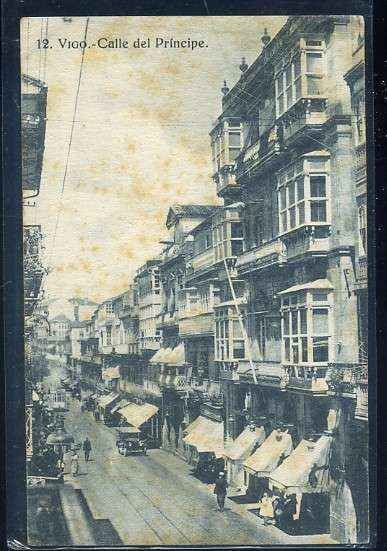 POSTAL ANTIGUA DE VIGO - CALLE DEL PRINCIPE Nº 12