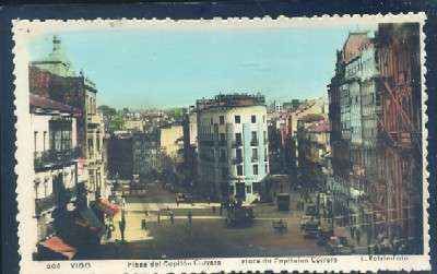 POSTAL DE VIGO - PLAZA DEL CAPITAN CARRERA Nº 204